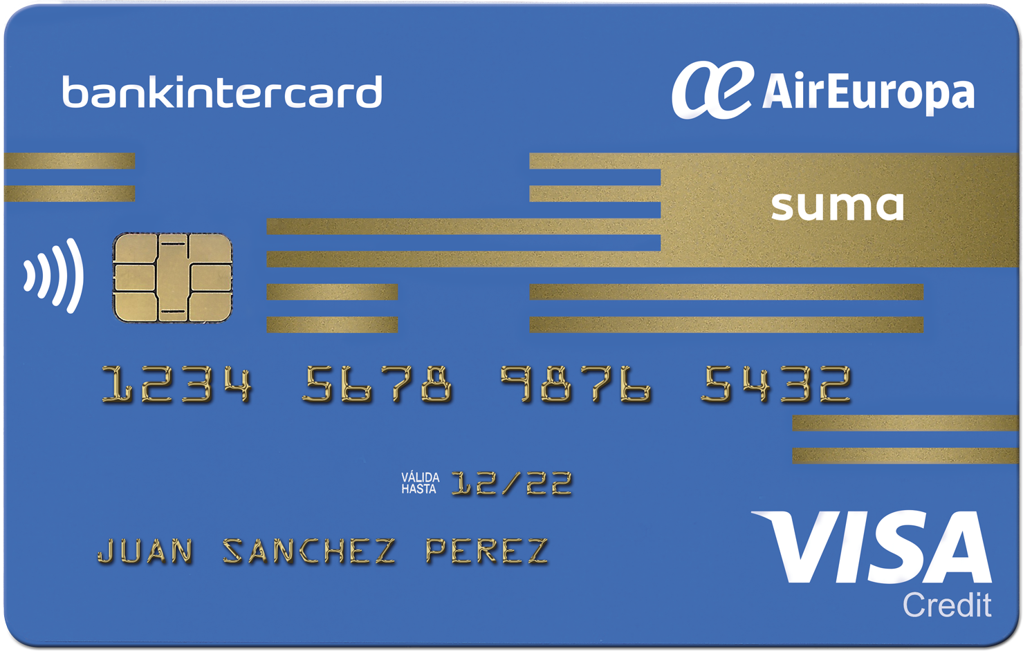 Producto VISA Air Europa SUMA de Bankinter Consumer Finance