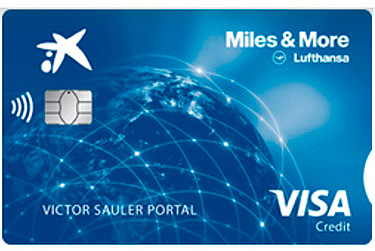 Producto Visa Classic Miles & More de Caixabank