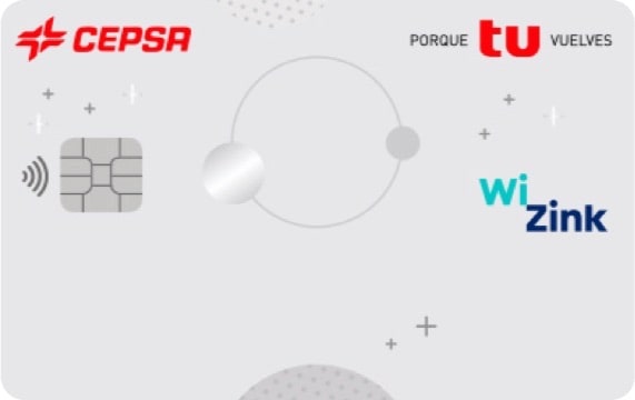 Producto Tarjeta Mastercard CEPSA Porque Tú Vuelves de WiZink