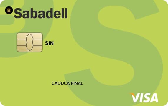 Producto Tarjeta SIN Banco Sabadell de Banco Sabadell