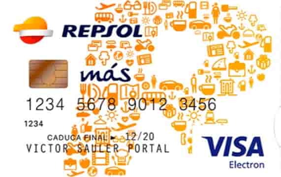 Producto Tarjeta Repsol más Visa Crédito de BBVA